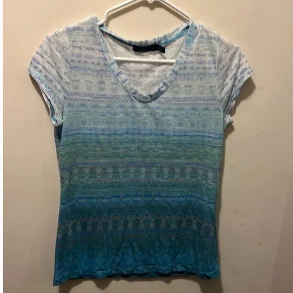 Prana V-Neck Short Sleeve Top (Size:  Small) - Picture 1 of 4